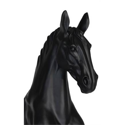 Coco Maison Horse Standing beeld H180cm Zwart